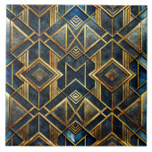 Art Deco Keramikfliese (Vorderseite)