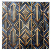 Art Deco Keramikfliese (Vorderseite)