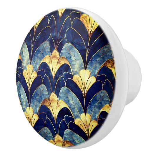 Art Deco Keramikknauf (Rechts)