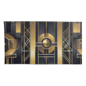 Art Deco King Pair Kissenbezug (Rückseite-Rechts)