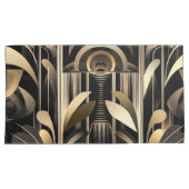 Art Deco King Pair Pillowcases Kissenbezug (Vorderseite-Rechts)
