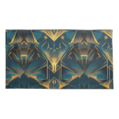 Art Deco King Pillowcase Kissenbezug (Rückseite)