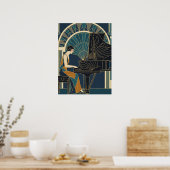 Art Deco Klavierposter Poster (Küche)