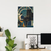 Art Deco Klavierposter Poster (Heimbüro)