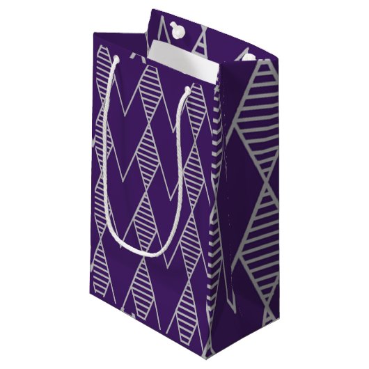 Art Deco Kleine Geschenktüte (Vorderseite Schrägansicht)