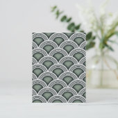 Art-Deco-Konzentrat Postkarte (Stehend Vorderseite)