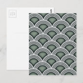 Art-Deco-Konzentrat Postkarte (Vorne/Hinten)