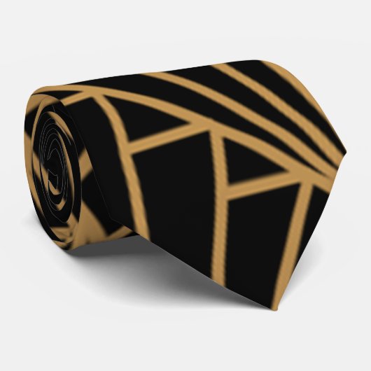 Art Deco Krawatte (Gerollt)
