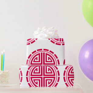 Art Deco Kreis Geschenkpapier