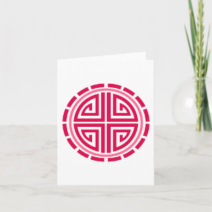 Art Deco Kreis Karte