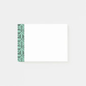 Art-Deco-Kreise und Diamanten Post-it Klebezettel (Vorderseite)