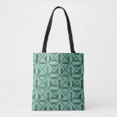 Art-Deco-Kreise und Diamanten Tasche (Vorderseite)