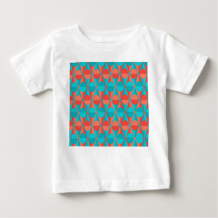 Art-Deco-Kreise und Dreiecke Baby T-shirt