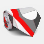 Art-Deco-Kreise und Dreiecke Krawatte (Gerollt)