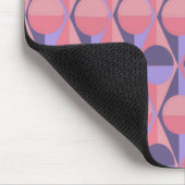 Art-Deco-Kreise und Dreiecke Mousepad (Ecke)