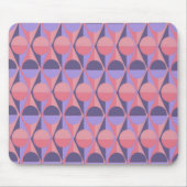 Art-Deco-Kreise und Dreiecke Mousepad (Vorne)