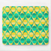 Art-Deco-Kreise und Dreiecke Mousepad (Vorne)