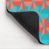 Art-Deco-Kreise und Dreiecke Mousepad (Ecke)
