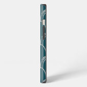 Art Deco Kuppeln iPhone Hülle (Linke Seite)