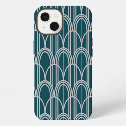 Art Deco Kuppeln iPhone Hülle (Rückseite)
