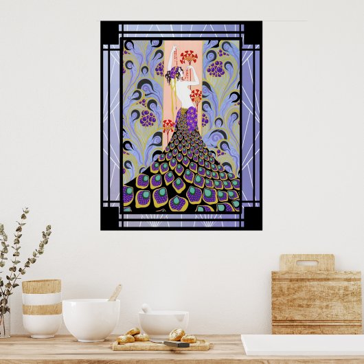 Art Deco - La Contessa Poster (Küche)