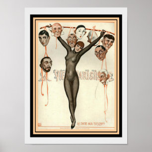 Art Deco La Vie Parisienne 12 x 16 Print Poster