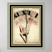 Art Deco La Vie Parisienne 16 x 20 Poster (Vorne)
