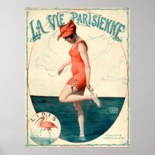 Art Deco La Vie Parisienne Poster