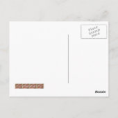 Art Déco Lady aus den 1920er Jahren ~ Au Revoir Mo Postkarte (Rückseite)