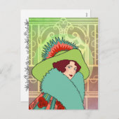 Art Deco Lady - GINELLE - Weihnachten (Vorne/Hinten)