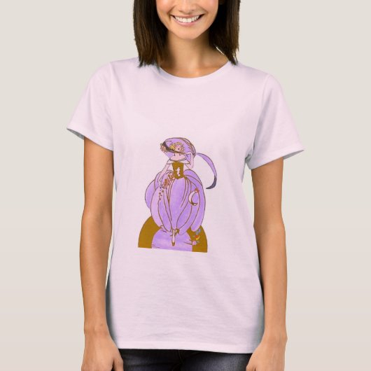 ART DECO LADY T-Shirt (Vorderseite)