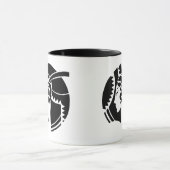 Art Deco Lady Tasse (Zentrum)