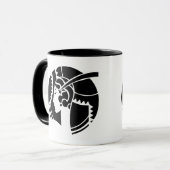 Art Deco Lady Tasse (Vorderseite Links)