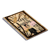 Art Deco Ladys Notizblock (Rechte Seite)