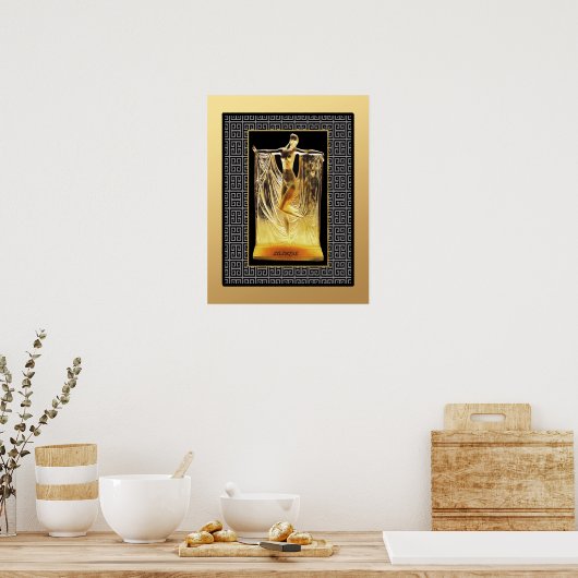 Art Deco Lalique Poster (Küche)
