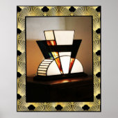 Art Deco Lamp Poster (Vorne)