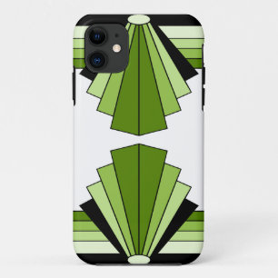 Art Deco Layers in Limes Case-Mate iPhone Hülle