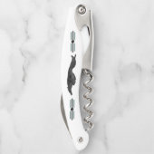 Art Deco Leaping Borzoi Corkschraube Kellnermesser (Rückseite)
