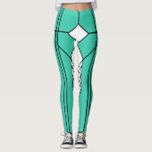 Art Deco Leggings (Vorderseite)