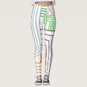 Art Deco Leggings (Vorderseite)