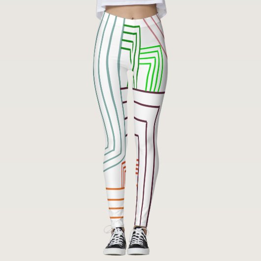 Art Deco Leggings (Vorderseite)
