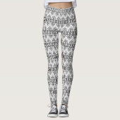 Art Deco Leggings (Vorderseite)