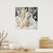 Art Deco - Les femmes fatales Poster (Küche)