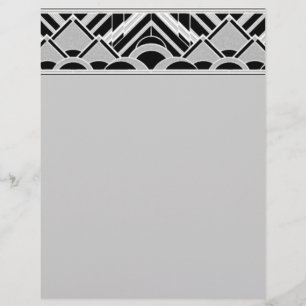 Art Deco Letterhead