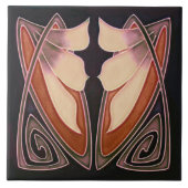 Art Deco Lido Locarno Fliese (Vorderseite)