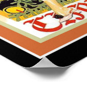 Art Deco "Life" Abdeckung Weihnachts Print 16 x 20 Poster (Ecke)