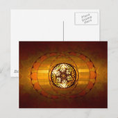 Art Deco Lighting Postkarte (Vorne/Hinten)