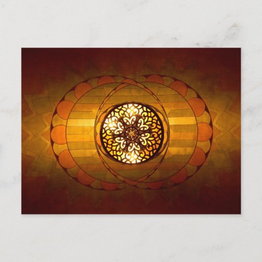 Art Deco Lighting Postkarte (Vorderseite)