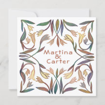 Art Deco Lilies Handmade Floral Boho Wedding