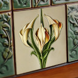 Art Deco lilly Wall Deco Art Nouveau Fliese<br><div class="desc">Willkommen bei CreaTile! Hier finden Sie handgefertigte Fliesen, die ich persönlich gemacht habe und Vintage Keramik und Porzellan Tonziegel, ob gefärbt oder natürlich. Ich habe die Liebe, Fliesen und Keramik Produkte zu entwerfen, in der Hoffnung, Ihnen einen Weg zu geben, Ihre Zuhause in etwas zu verwandeln, das Sie immer wieder...</div>